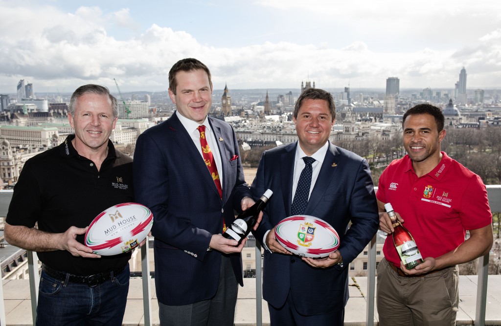 Mud House Official Sponsor of British Lions