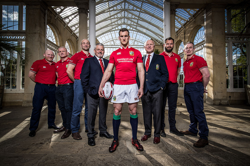 2017 Lions Captain Sam Warburton