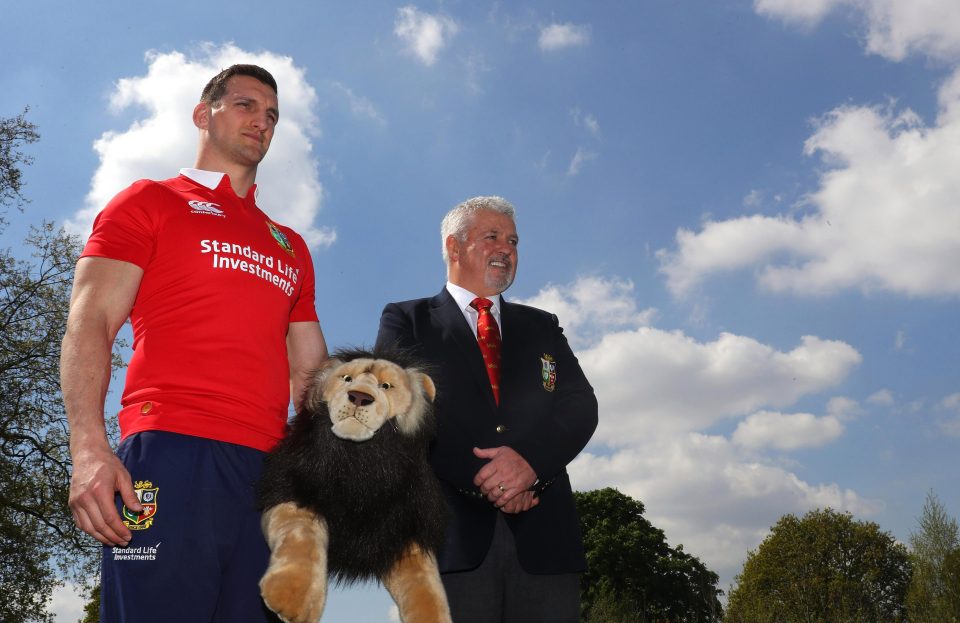 Sam Warburton & Warren Gatland